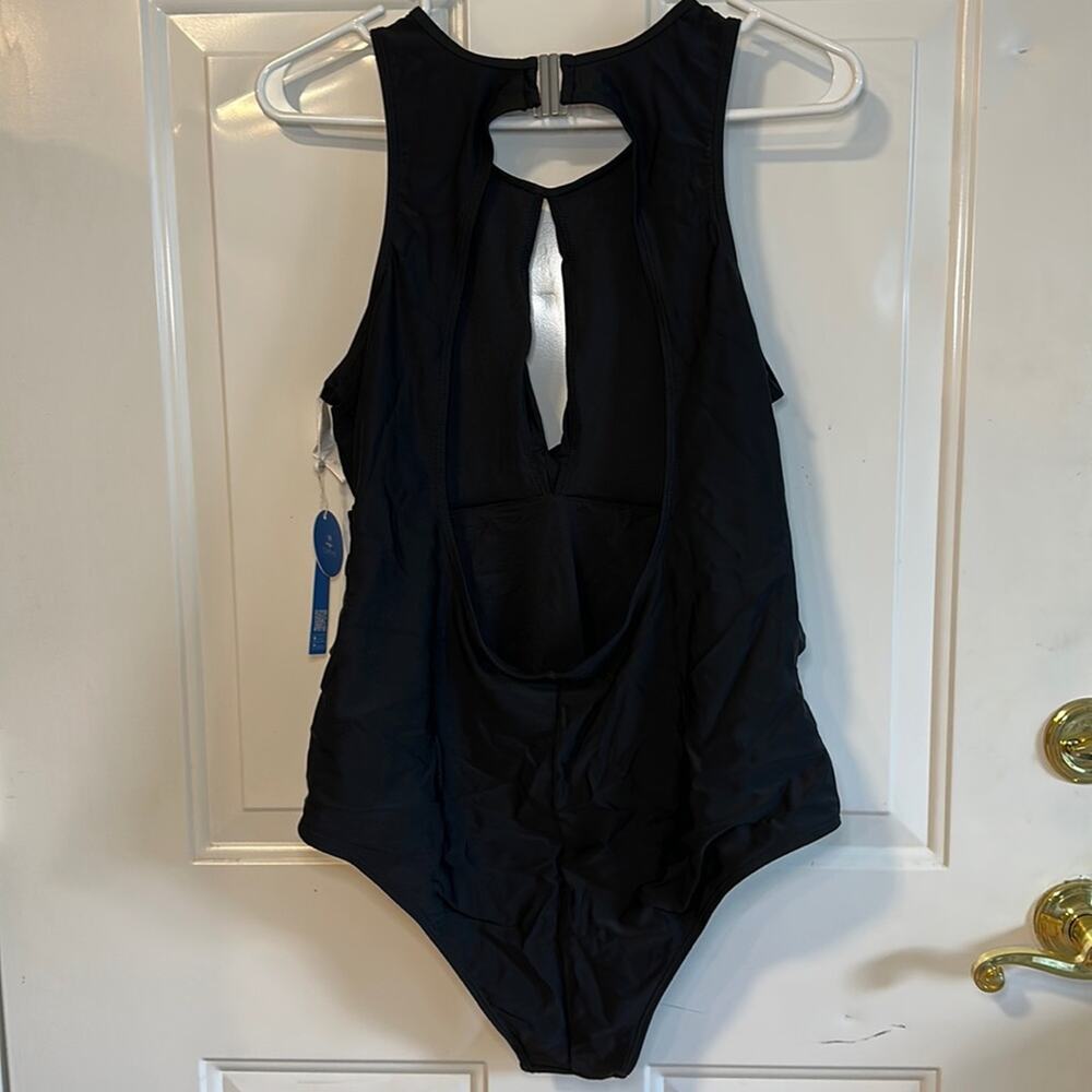CUPSHE Women’s Swimsuit One‎ Piece Cutout XL Backless Round Neck Bathing Suit - Picture 8 of 10
